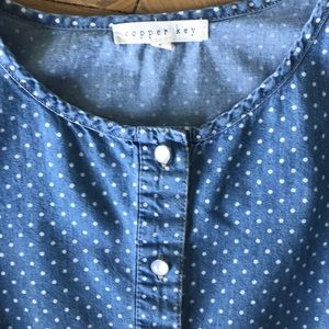 Girls denim dress